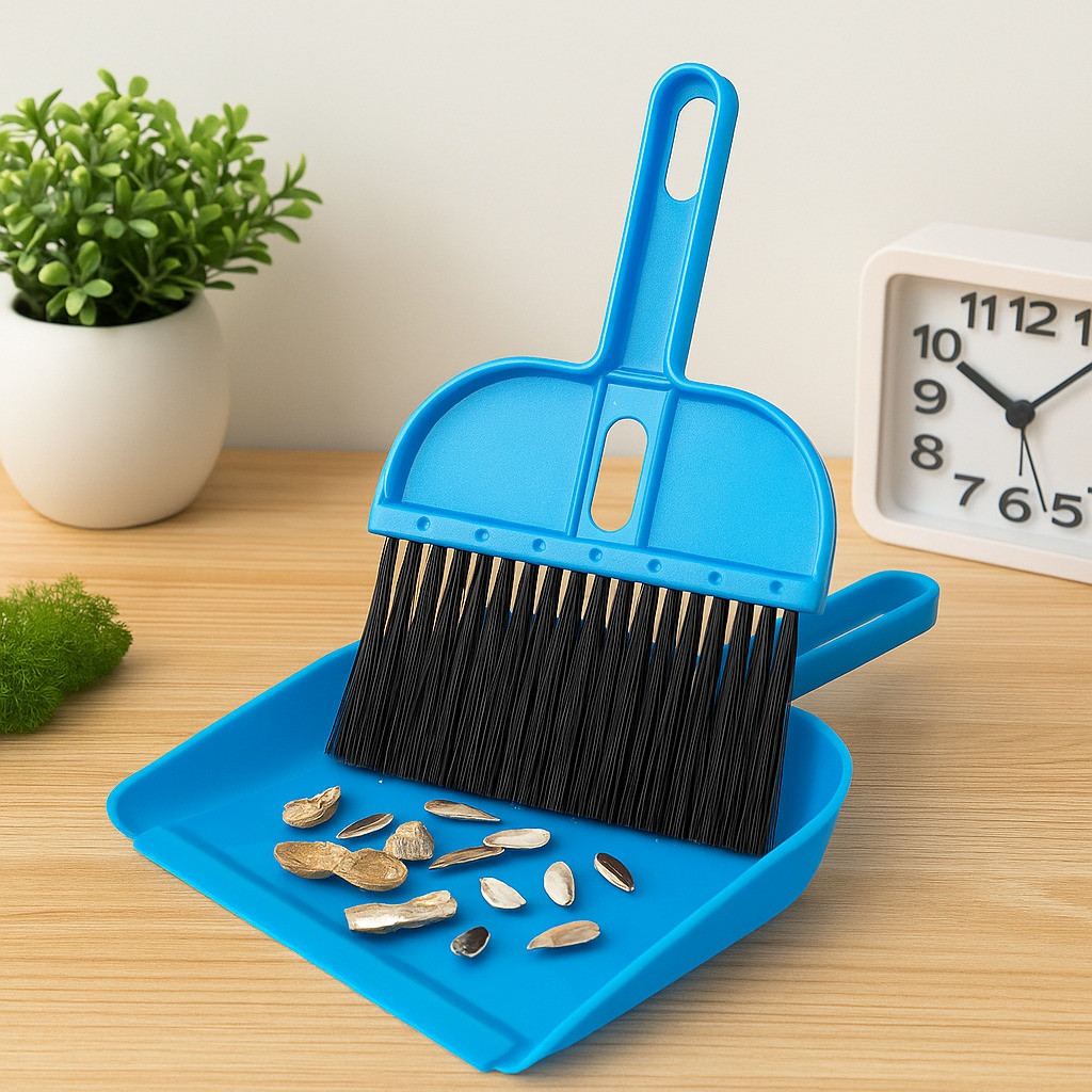 2-in-1 Dustpan & Brush Set