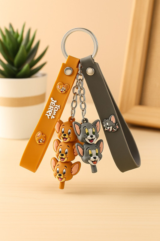 Tom & Jerry Keychain