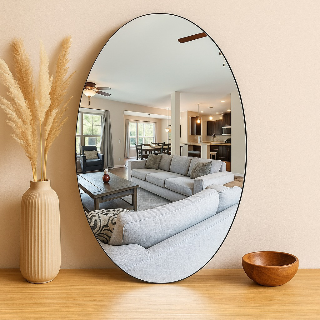 Oval Wall Mirror