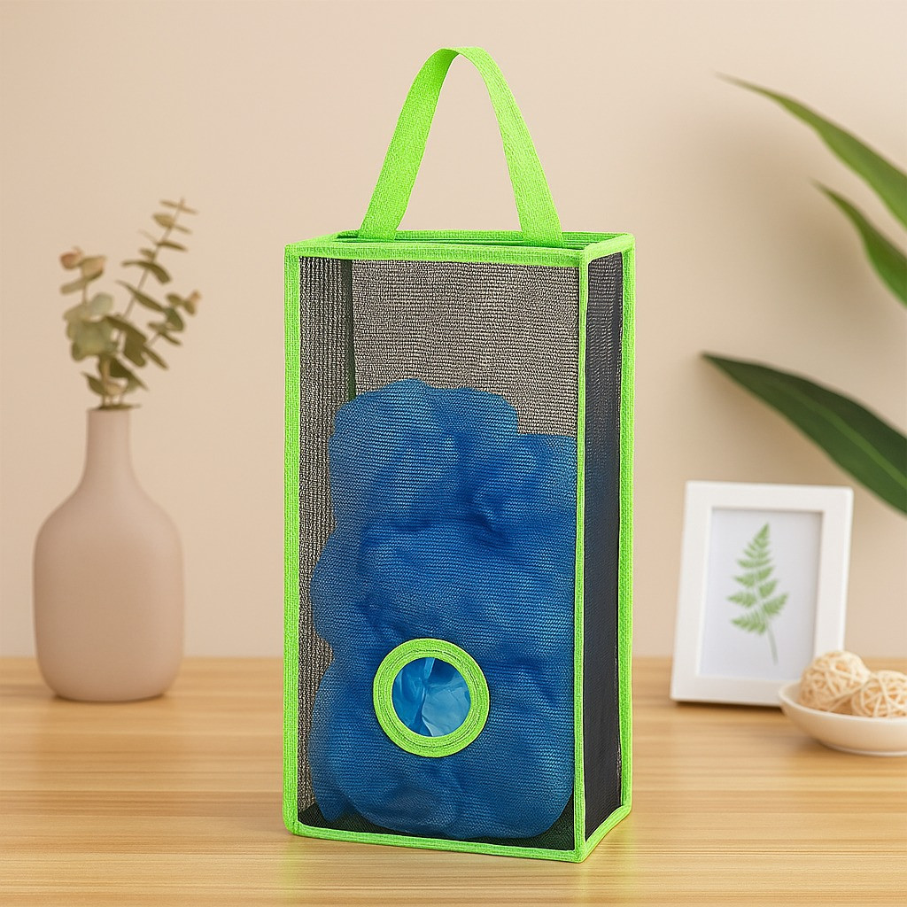 Eco Mesh Trash Bag Holder