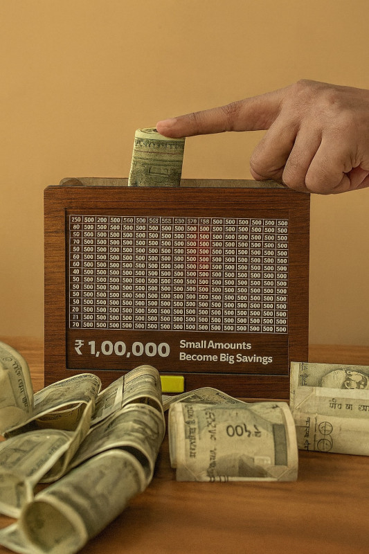 1 Lakh Money Saving Box