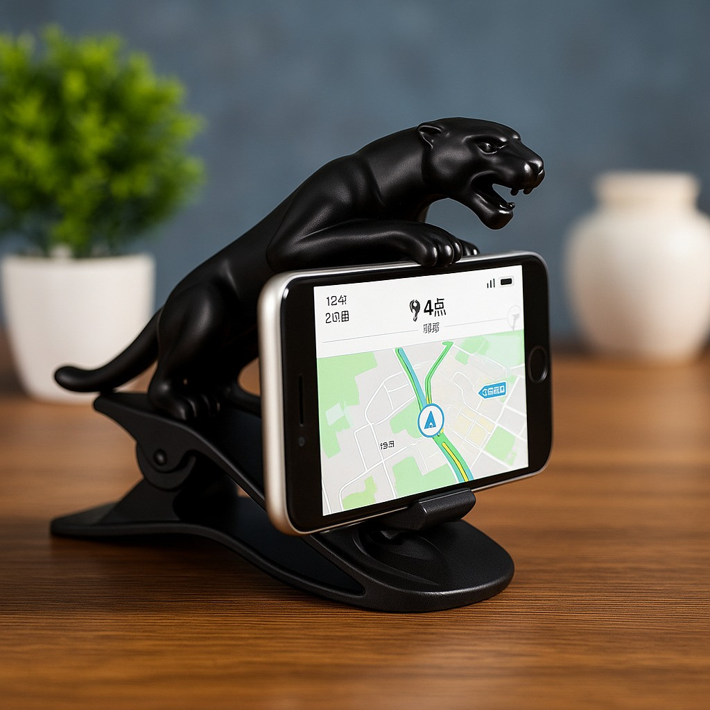360 Leopard Grip Phone Holder