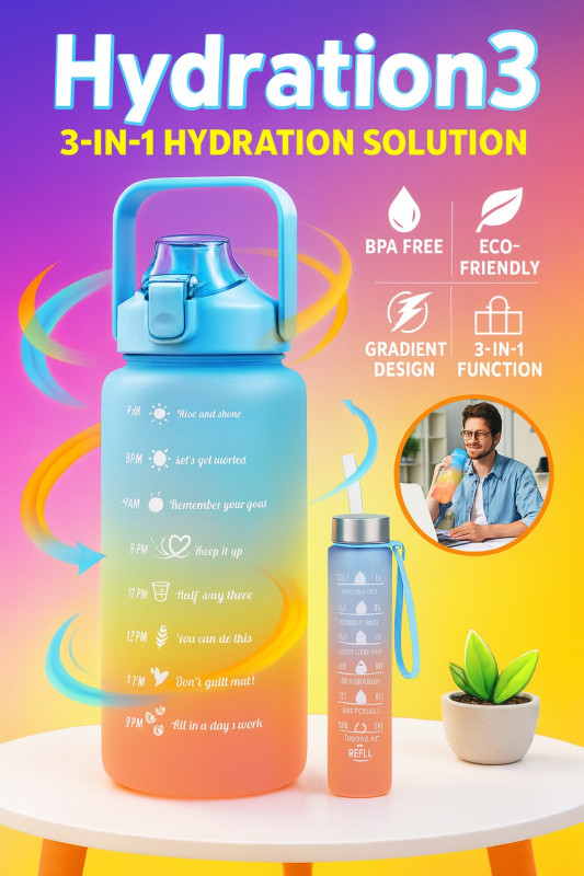 Hydration3 Gradient Water Bottle