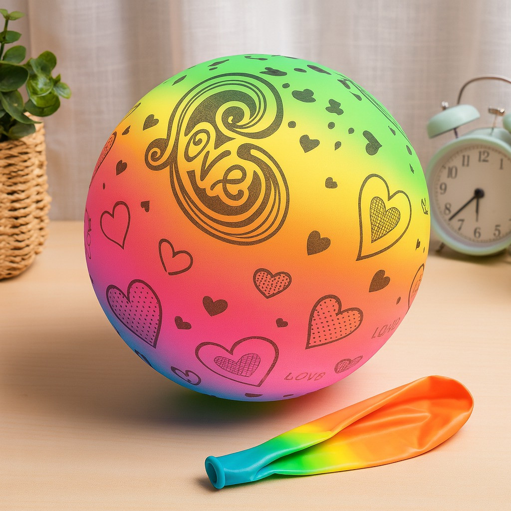Rainbow Inflatable Ball