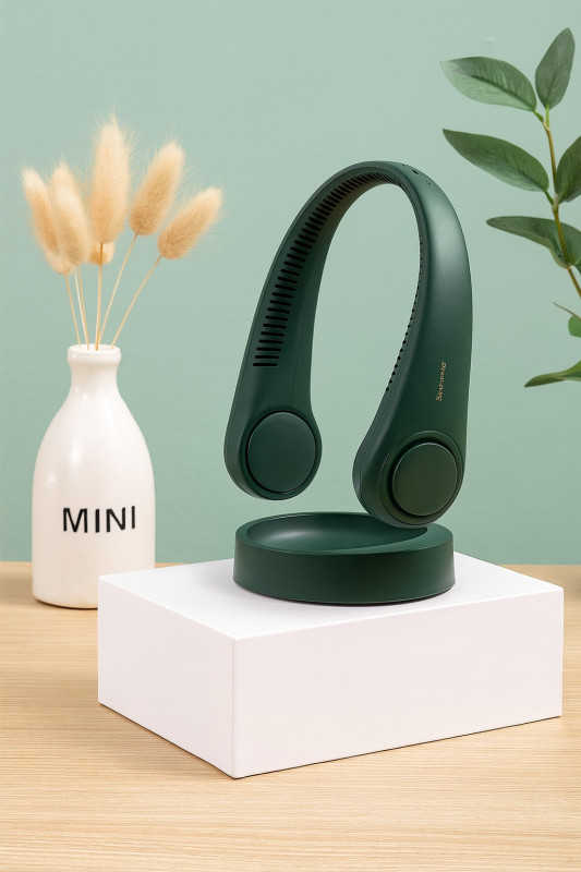Portable Neck Fan – Hands-Free Personal Air Cooler