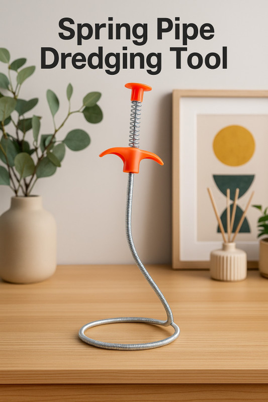 Spring Pipe Dredging Tool